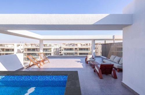 New Cairo Apartment | Kennah Sakura | 4BR Penthouse & Pool, New Cairo