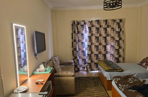 Zafarana Hotel | La sirena double room with mountain view, Families and couples only, Extra of 200 Egyptian pounds per adult person per stay ,to be paid to the resort
