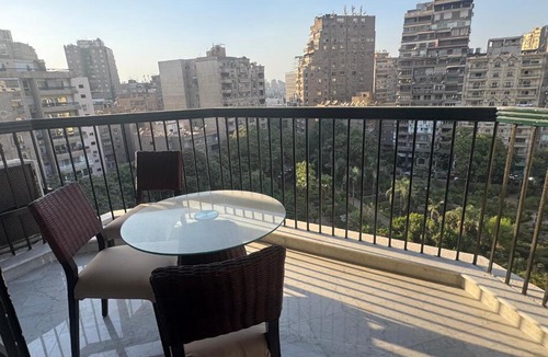 Agouza Apartment | Luxury 3-Bedroom Apartment with Garden View & Private Balcony