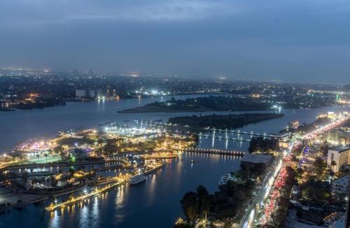 Maadi Apartment | Luxury 5BR Ottoman Khan with Nile & Pyramids View