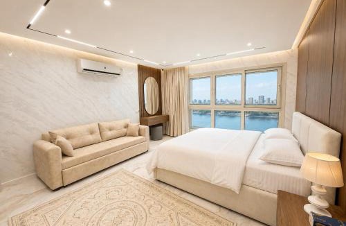 Cairo Apartment | Luxury stay on the Nile 3 bedrooms