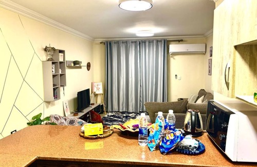 Madinaty Apartment | Modern Luxury Retreat with Stunning Garden Views in B7 Heart of Madinaty Wifi/AC