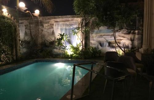 6th of October City Villa | modern villa with coverable warm pool sheik zayed compound