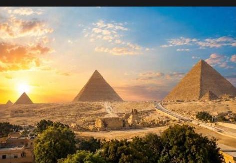 Giza Hostel | New Villa Hathor pyramids view