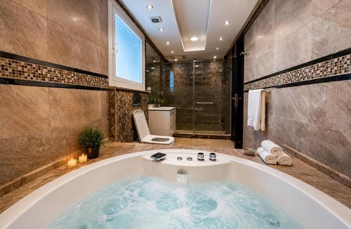 Maadi Apartment | Nile Front 3BR Maadi Balcony & Stunning Views Jacuzzi in Select Units
