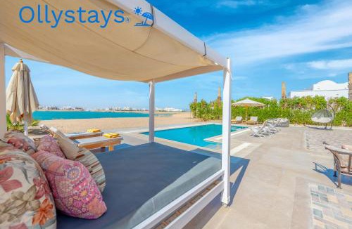 El Gouna Villa | Ollystays Luxury 4BR, Heated Pool Villa, Ancient Sands! Kite Surfing Haven