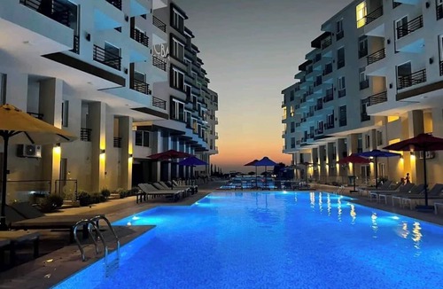 Dahar Ski Chalet | Private beach&4Pools,Sheraton Street,City center,Aqua Fun Resort&residents, 52m2