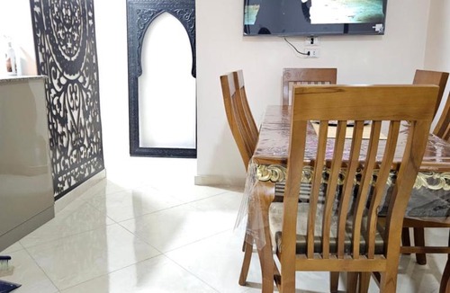 Al Ahyaa Apartment | Quiet Apartment for 4, Pool View Balcony, 3 Min from Beach