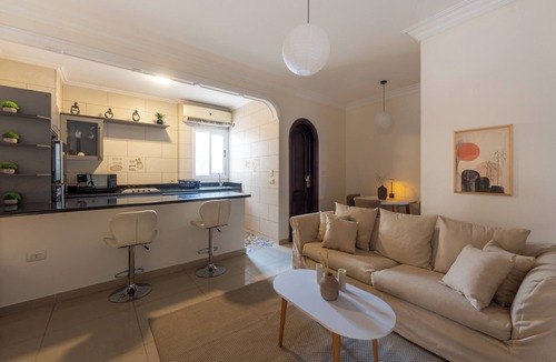Gezira Condo | Quiet Japandi 1-Bedroom Apt - Prime Zamalek