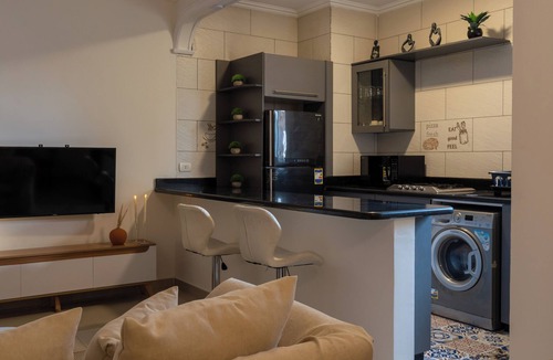 Gezira Condo | Quiet Japandi 1-Bedroom Apt - Prime Zamalek