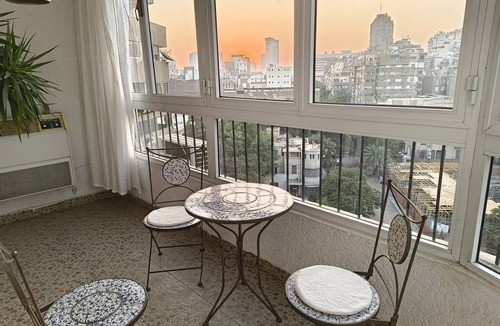 Al Duqqi Condo | Spacious 3-bedroom condo in lovely Giza Governorate with AC and fitness room