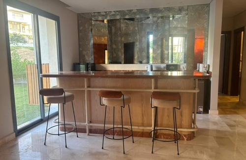 New Cairo Apartment | Spacious Studio Pool & Private Garden At Villete
