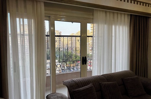 Nasr City Apartment | Stylish 3-bedroom apartment with AC in Nasr city, Near to Cairo Airport