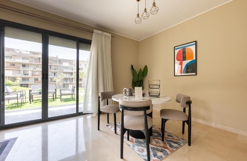 New Cairo Apartment | Sunny & Spacious 2BR Garden Home - Sodic Villette