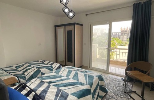 Madinaty Apartment | Terrific 3-bedroom apartment with AC and Free-Wifi in lovely Madinty Garden View