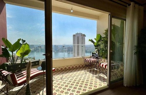 Garden City Apartment | The Crimson Nile Loft/Zamalek View