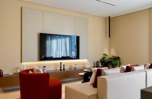 New Cairo Apartment | VELORA-Serviced Apartment 1 Bedroom over landscape in Sodic New Cairo