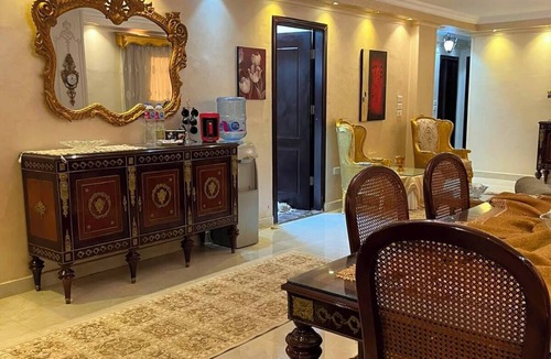 Agouza Apartment | Vintage 2-Bedroom Apartment with AC & Large Balcony in Giza