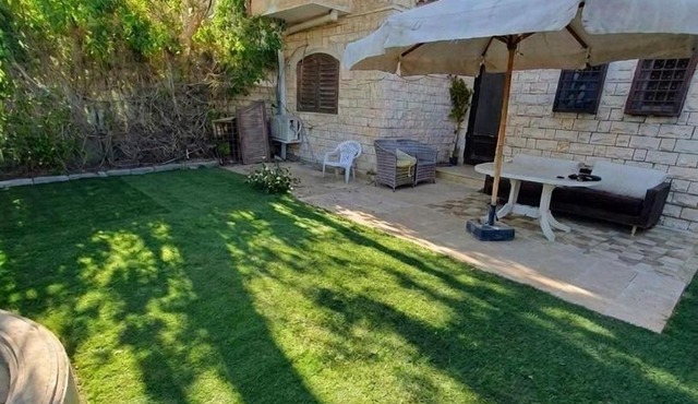 شاليه مارينا ارضي بحديقة خاصة غرفتين in New cairo