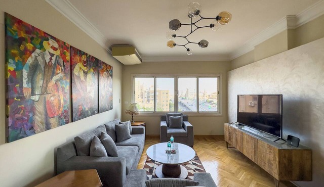 1406. Elegant 2BR Apt | Sun Terrace | Ensuite in Almazah