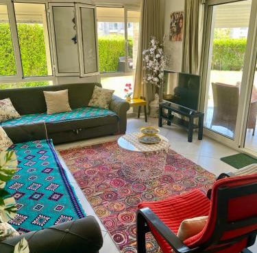 Amwaj North Coast Chalet with a Garden