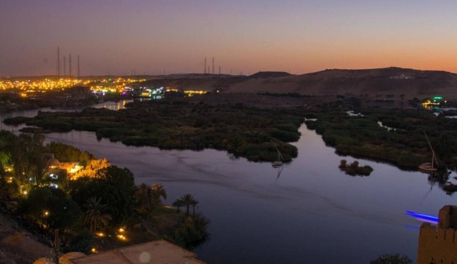 ASWAN NILE PALACE (swimming pool-rooftop-Nile view) in ASWAN