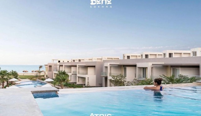 Boho-Chic Beachfront Villa Ain Sokhna, Garden