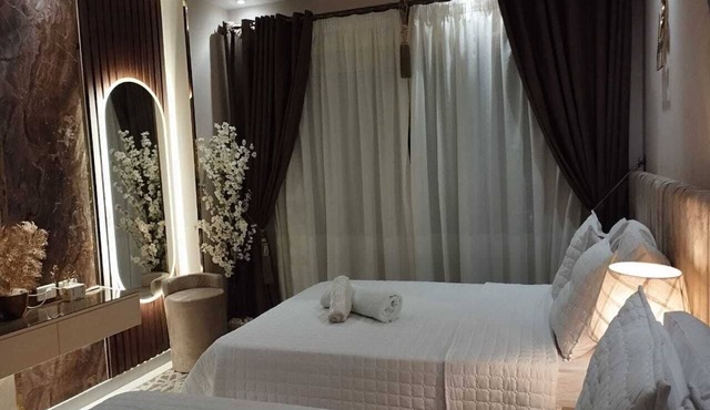 Cozy 1-bedroom chalet in charming Hurghada with AC and gym
