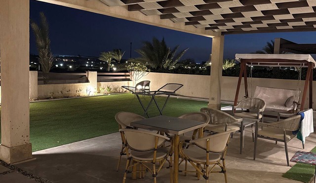 Cozy 3-bedroom chalet in perfect white sand at Beit Al Bahr Sidi Hanesh in Marsa Matrouh Governorate