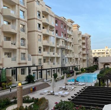 Cozy Poolside Chalet at Florenza Khamsin in central Hurghada in Hurghada