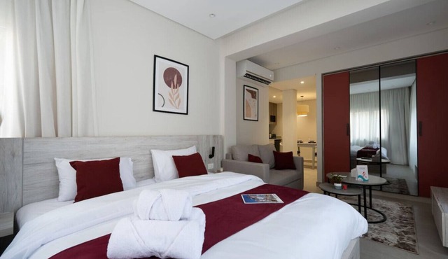 88 Retreat | Chill Vibes + Pool Access by spacey in Maadi as Sarayat Al Gharbeyah