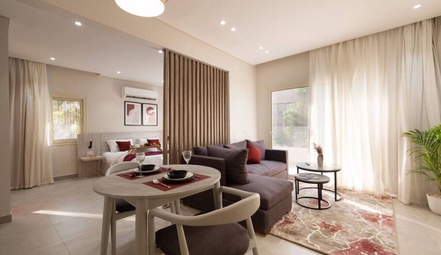 Modern 88 Studio – Pool, Gym & More by spacey in Maadi as Sarayat Al Gharbeyah
