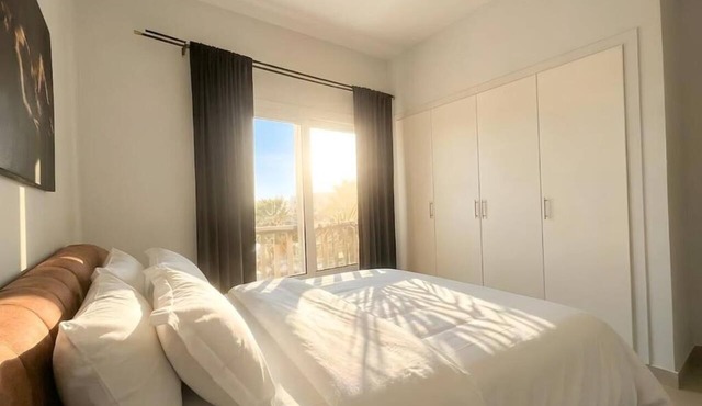 El Gouna luxury apartment lagoon and pool view