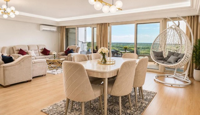 Exclusive 3BR Retreat Nile and Pyramids Views Maadi Prime location in Cairo