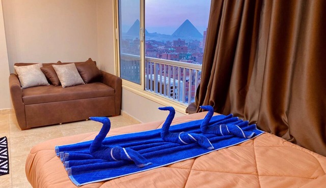 Horus Horizon INN Pyramids View in Giza