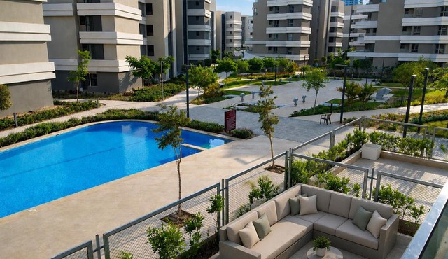Hotel-Style Apartment - Palm Hills New Alamein, Pool View, Lagoon Access in El Alamein