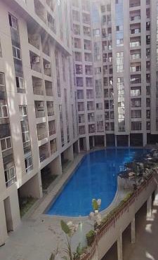 Luxury apartment in Zahraa Maadi with a view of the pool