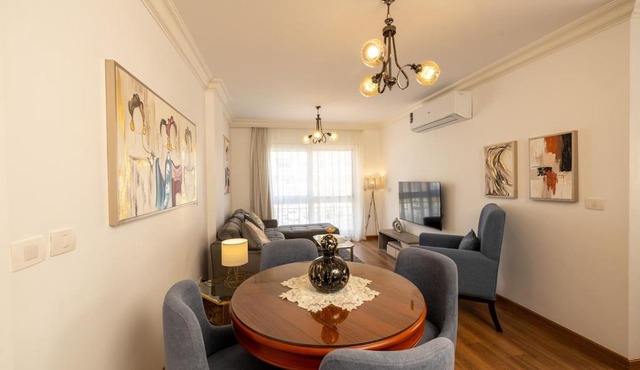 New 5-star 3BR in Madinaty Steps to East Hub Mall in Cairo