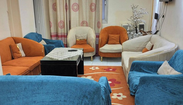 Perfect 4-bedroom apartment with AC in nice Cairo Governorate