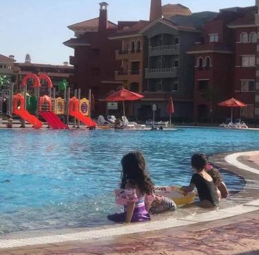 porto sharm 2 bed room and private garden-pool view