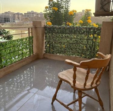 Private bedroom with shared bathrooms at Now Cairo