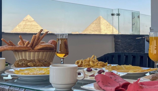 Pyramids Palace View