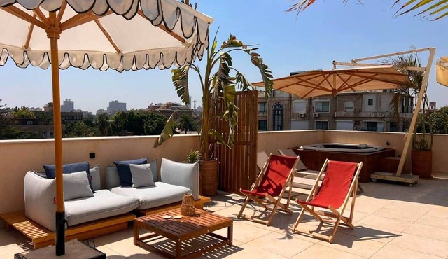 Solé Mare Rooftop Studio I Nesty Hospitality in Al Maadi