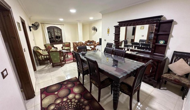 Spacious Garden-View Apartment in Obour City in Obour
