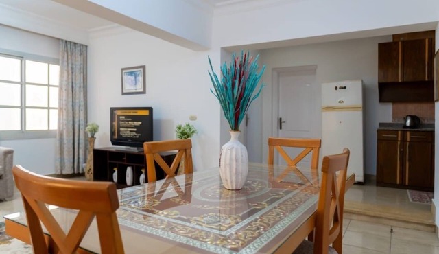 Sunny 1BR apartment at Delta Sharm Resort