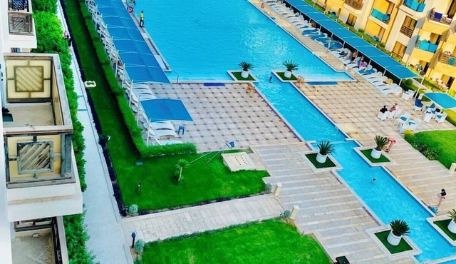 Top Floor Studio with Sea & Pool View Gravity Resort in Red Sea Governorate