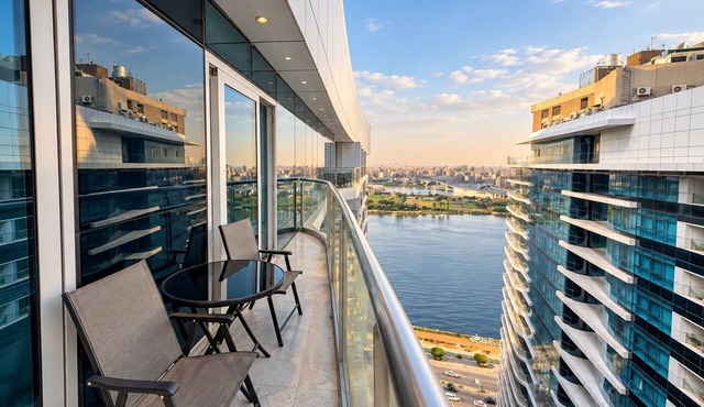VESTA - Executive Suite - 2BR - Nile View in Cairo