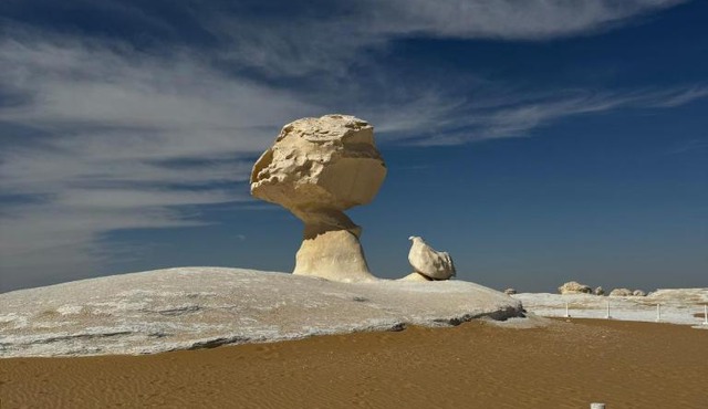 White Desert Camping in Bawiti
