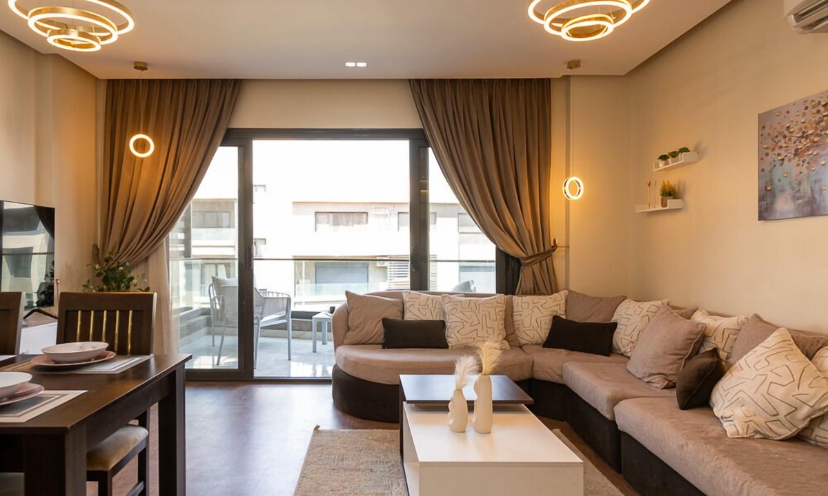 Madinaty Apartment | Madinaty Modern 3BR with Garden Views