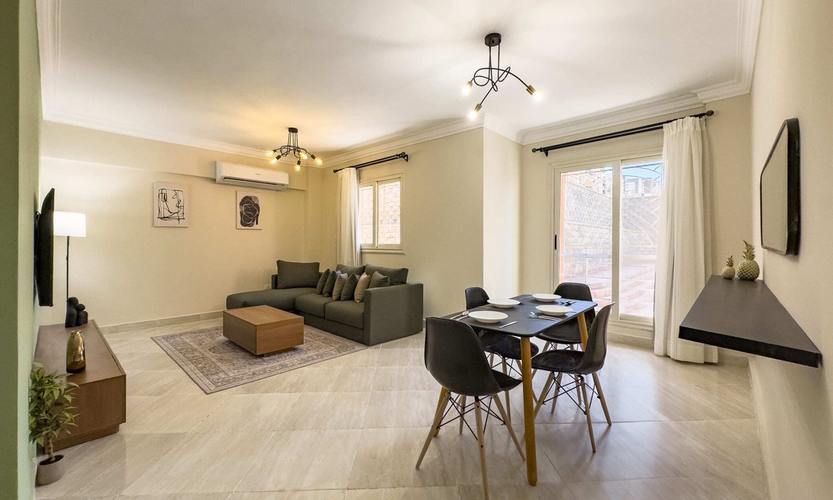 New Cairo Apartment | Xuru Stays I The 1bdr Grounded Cozy @ New Cairo